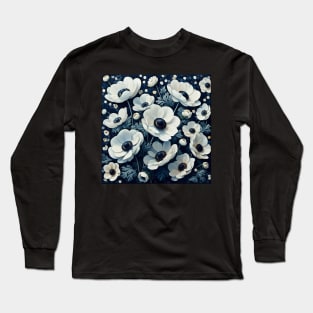 Anemone Flowers Long Sleeve T-Shirt